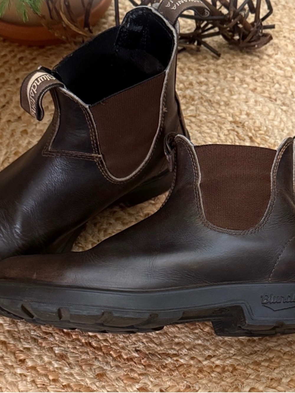Unisex Blundstone #500 Chelsea Boots in Stout Brown